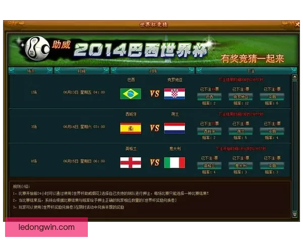 世界杯精彩赛事在线竞猜投注攻略全面解析与技巧分享